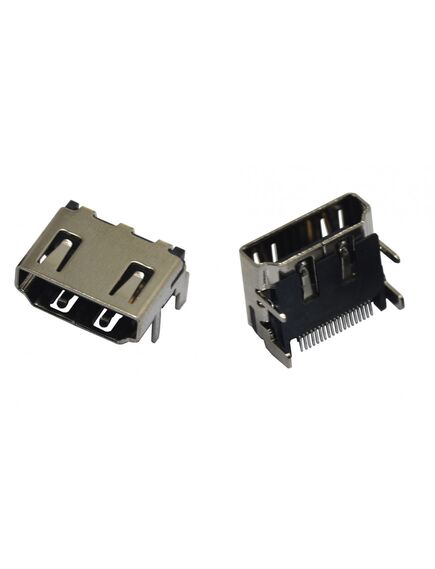 L-KLS1-285-1-N-1-R, разъем hdmi угловая розетка на плату, smt