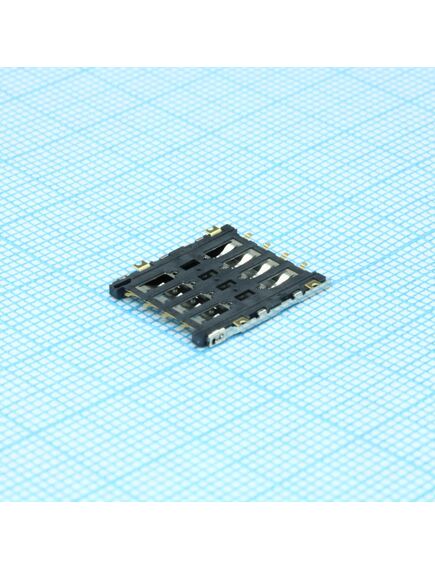 115R-BCA0, сокет micro sim карты 8 выводов петлевой