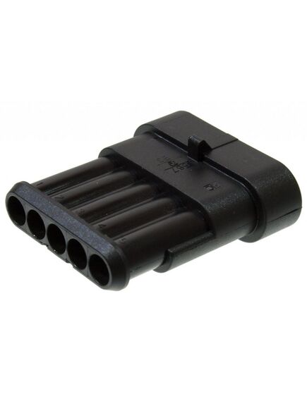 282107-1, корпус разъема superseal 1.5, вилка, 5pin 6 мм