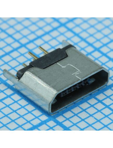 MICRO 180°ZB, разъем микро usb розетка -30°c....+80°c