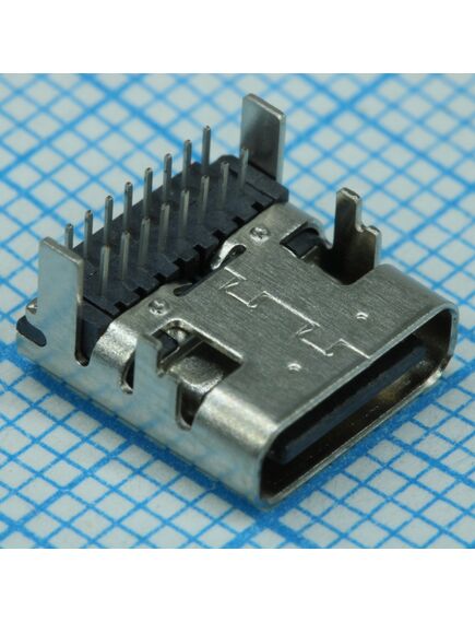 USB4085-GF-A, разъем usb 2.0 тип с 16 контактов 20 в угловой