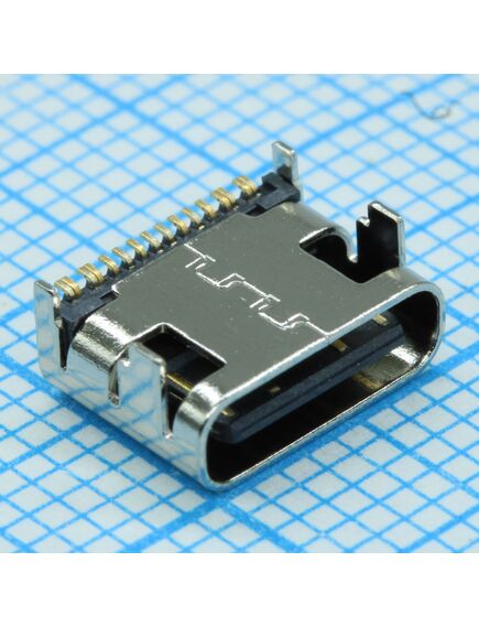 DS1144-07-16FS8BNR0, розетка usb тип c угловая, 16 контактов, smt
