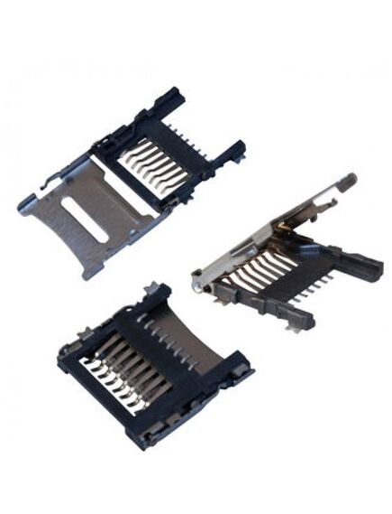 MICROSD SMD 8PIN 1.8H, разъём microsd, smd