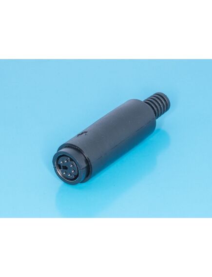 MDN-6F, гнездо mini din 6 контактов на кабель