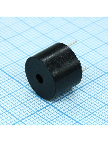 HCM1203X, генератор звука электромагнитный со встроенной схемой +3в, d=12 mm, -40 +85c, 2300+300 hz, 30ma