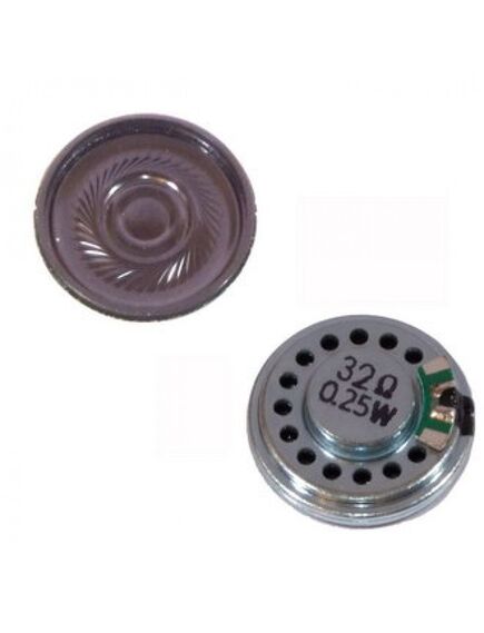 S1408, динамик 32 ом, 0,25вт, d=28мм, h=4,6мм