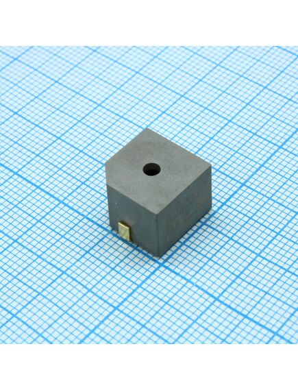 HCS1203AX, генератор звука электромагнитный smd, 3в 2300гц 12.8x12.8мм высота 9.2мм