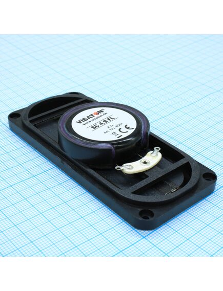 SC4.9FL - 8 Ohm, динамики 8 ом, 4вт 90*40*14мм