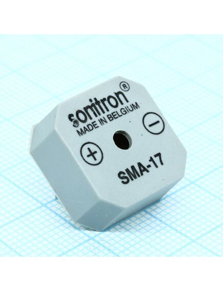 SMA-17 P10, пьезоизлучатель с генератором, 17 мм