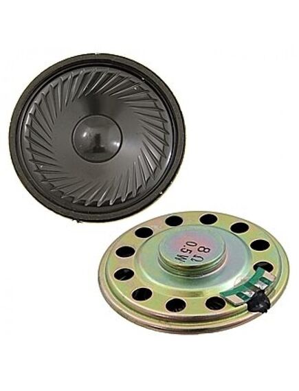 DXI50N-A 0.5W 8OHM, динамик 8 ом, 0,5вт, d=50мм, h=5,2мм