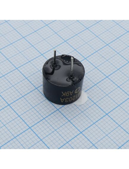 HCM1203A, звукоизлучатель электромагнитный, +3v d=12mm, -40 +85c, 2300+300 hz, 30ma