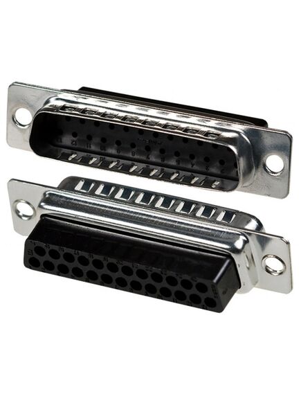 167294-1, корпус разъема d sub, серия amplimite hdp-20, d sub, dc, штекер, 25 вывод(-ов)