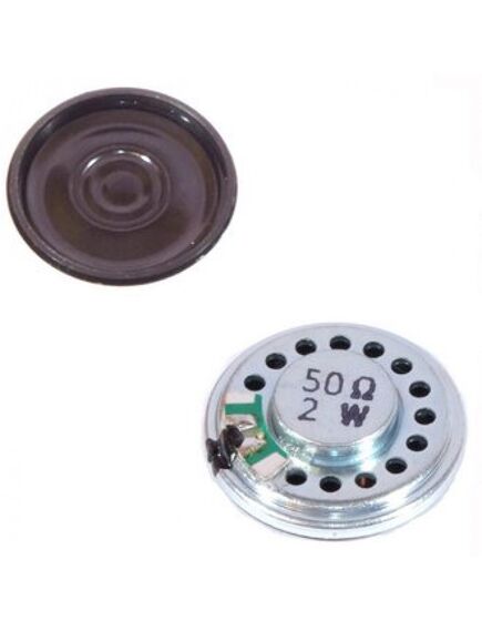 S1604, динамик 50 ом, 2вт, d=28мм, h=4,6мм