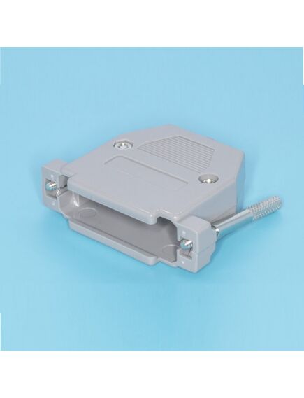DPT-25C-G, корпус разъема 25 контактов с удлиненными винтами, серый