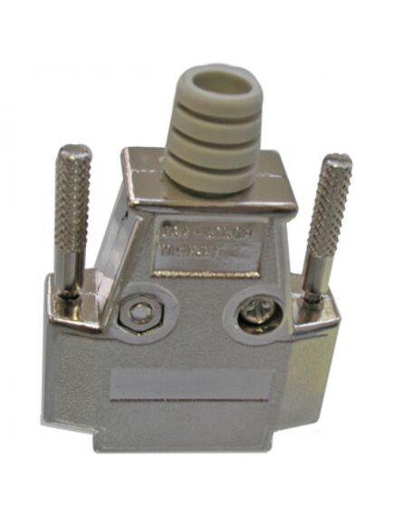 DSUB METAL CASE (DM-15), кожух к разъему d-sub 15pin, металлический, серебристый
