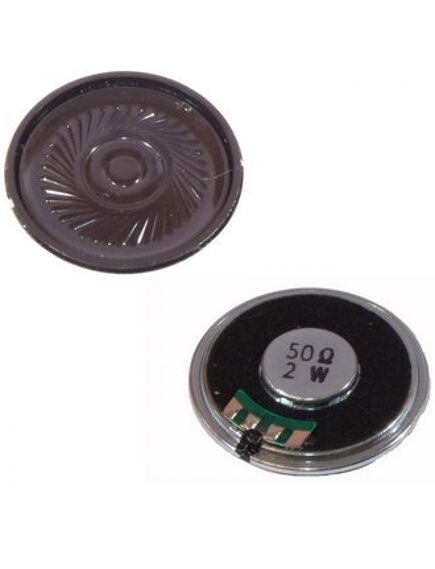 S1423, динамик 50 ом, 2вт, d=40мм, h=5мм