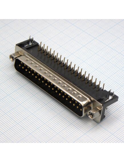 KLS1-215-37-M-B, вилка 37 pin на плату, шаг 2.77мм