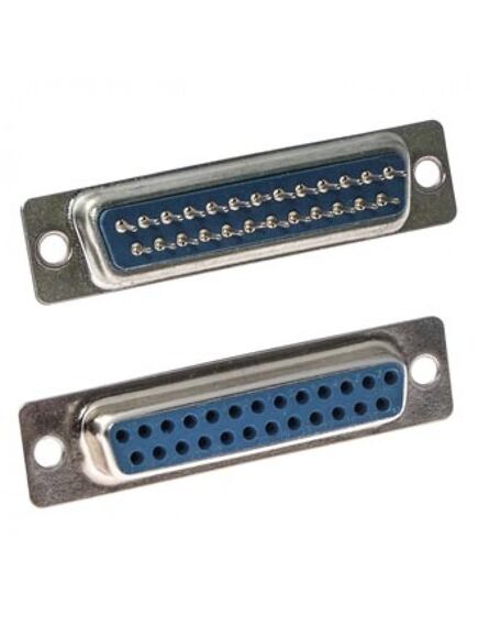 DPS-25F / DBB-25F, разъем d-sub dps-25f/dbb-25f, 25 контактов