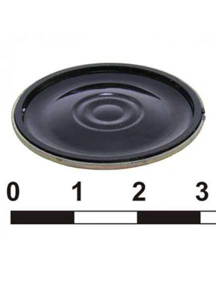 DXI30N-A 0.5W 8OHM, динамик 8 ом, 0,5вт, d=30мм, h=4,8мм