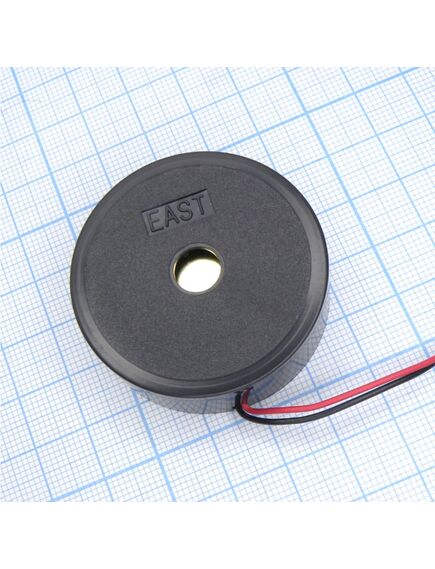 TFM-05BA, пьезоизлучатель 80db/12v/6ma d=44 1.0khz гибкие выводы 100 мм