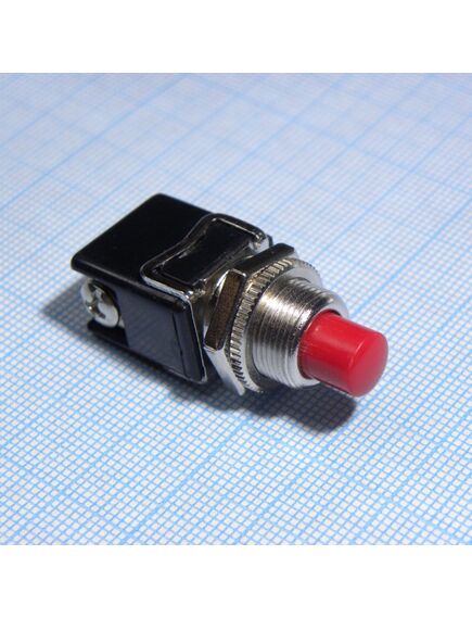 PSW-4010C RED (красн), переключатель кнопочный на панель