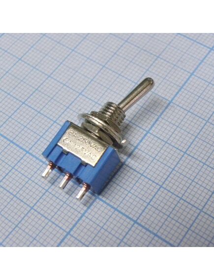 MTS-102, тумблер on-on 1 группа контактов 3а, 250в