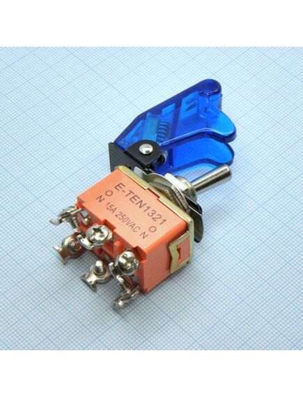 DS KN3B-202A с крышкой син., 2 положения, 2 группы на переключение
