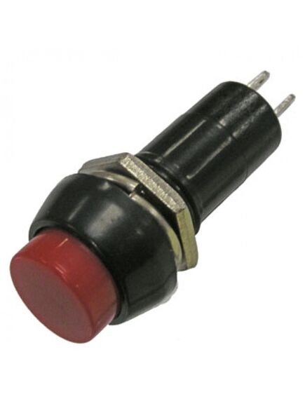 PBS-11B OFF-(ON) КРАСНЫЙ, кнопочный переключатель pbs-11b, off-on, красный без фиксации