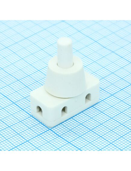 A12-B2 с/фикс, кнопка антивандальная d12 2a 250b с/фикс (2c) on-off выпуклая, изображение 2