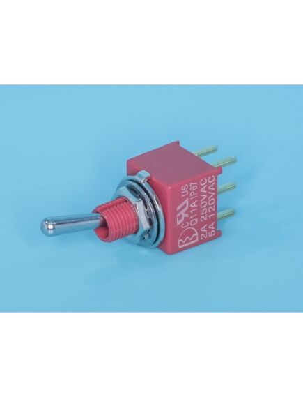 PST-132A, тумблер мини 6 конт. dpdt (on-on) ip67 (b068et)