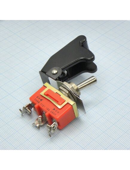 DS KN3B-102A с крышкой черн., 2 положения, 1 группа на переключение