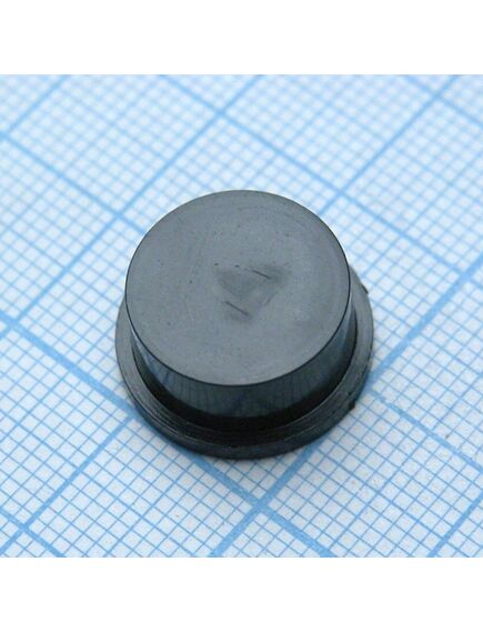 Колпачок A03 черный, для psw-2 (d=16, h=8)