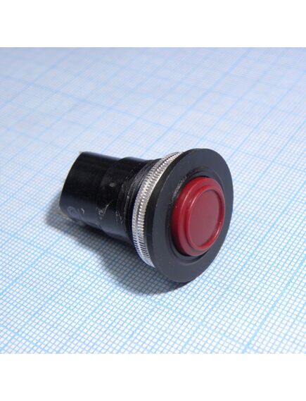 К-1-2 20мм (пластик), 1 замыкание, красная кнопка