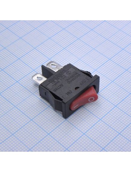 DS SC-766 красный, 2 полож. 2 конт. 250v/6a ac