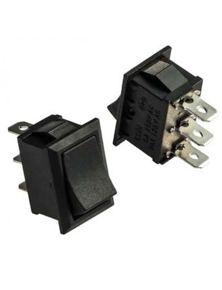 KCD1-102-C1-B/3P ON-ON, клавишный переключатель on-on 3pin, 250в 6а