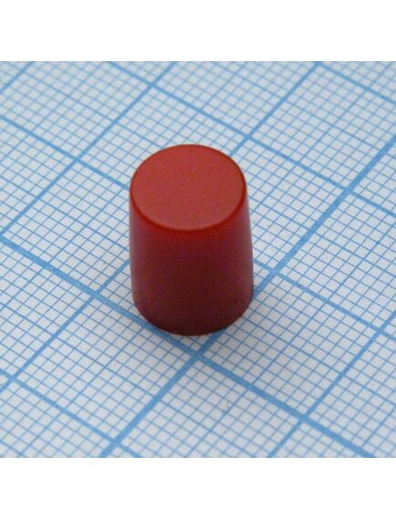 Колпачок A19 красный, для psw-3 (d=9.5, h=12)