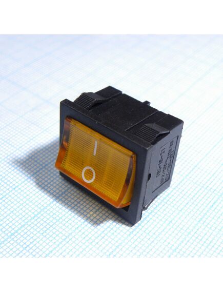 SWR-MIRS-201-4 Black/Yellow, переключатель клавишный