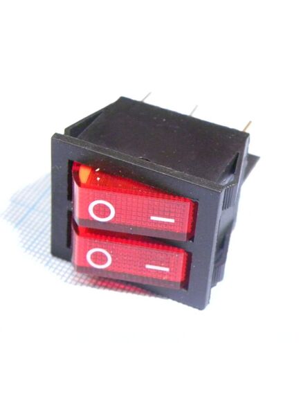 SWR 2101-1A3 R+R/B IRS, переключатель клавишный с подсветкой