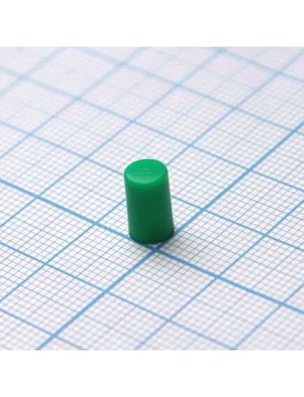 Колпачок A04 зеленый, для psw-3 (d=6, h=10)