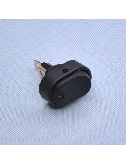 DS ASW-20D синий ON-OFF, клавишный выключатель со светодиодной синей подсветкой 12v