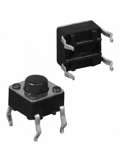 KAN4511-0381B 4.5X4.5X3.8 MM, кнопка тактильная kan4511-0381b, 4.5x4.5x3.8 мм