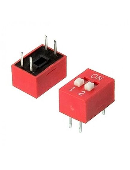 SWD1-2 (DS-02) (ВДМ1-2), dip переключатель серия swd 1-2 (ds-02)