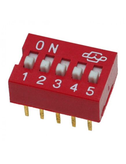 DS-05 (SWD1-5), dip переключатель ds-05, серия swd 1-5