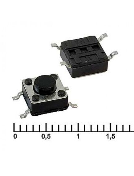 IT-1102W (6X6X4.3), кнопка тактильная it-1102w, 6x6x4.3 мм