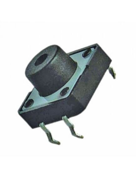 KAN1211-0751B С/ОТВ 12X12X7 MM, кнопка тактильная kan1211-0751b, 12x12x7 мм, с отверстиями