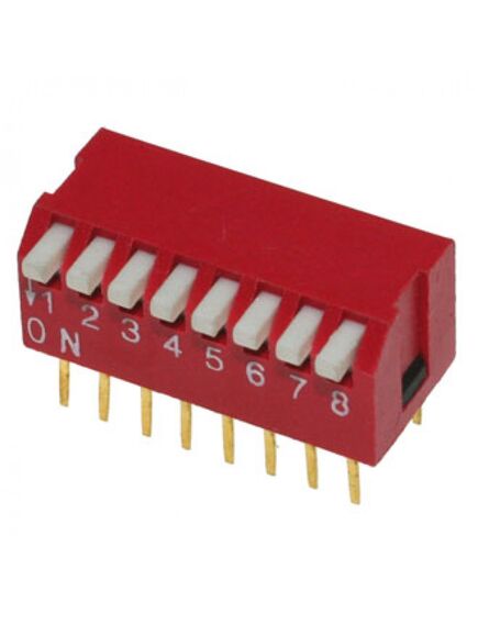 DP-08 (SWD3-8), dip переключатель dp-08, серия swd 3-8