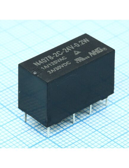 JRC-19F-2C-24VDC-0.2, сигнальное реле 2а две контактных группы-два направления катушка 24в 0.2вт