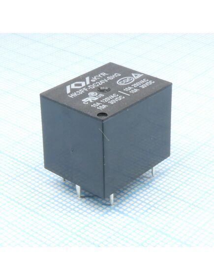 HK3FF-DC24V-SHG, реле силовое, 10а одна контактная группа-два направления катушка 24в 0.36вт