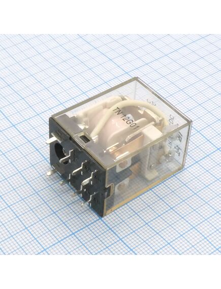 TRL-24VDC-P-2C, реле силовое 24vdc, 10a, 2 переключения, в плату
