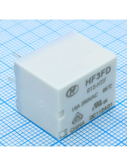 HF3FD/012-HTF, реле силовое 15а один контакт на замыкание катушка 12в